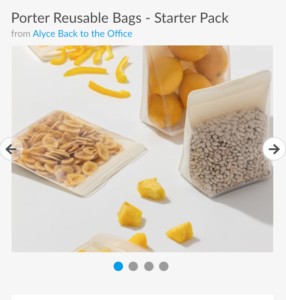 Idées cadeaux pour la rentrée au bureau - sacs à collation