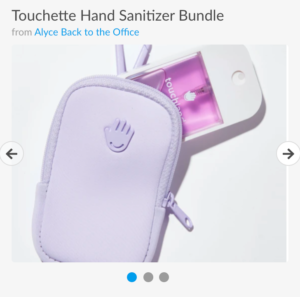 Idées cadeaux pour la rentrée au bureau - désinfectant pour les mains portable