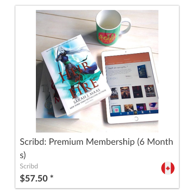 Scribd 프리미엄 멤버십 - 깔끔한 가상 선물 아이디어