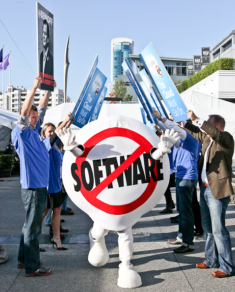 Rakip etkinliklerinde Yazılım B2B pazarlama kampanyası yok. (Kaynak: Salesforce)