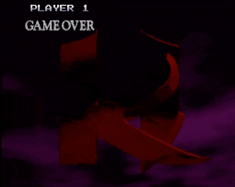Game Over Countdown Sequence (Killer Instinct, SNES)