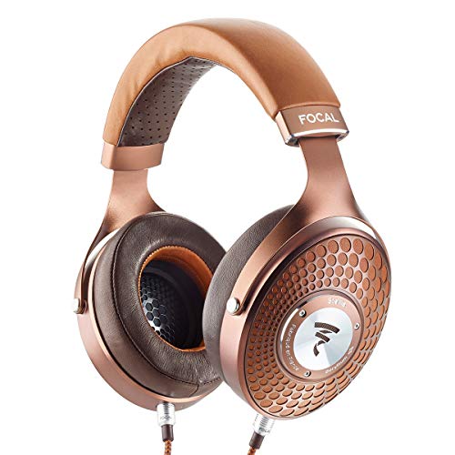 Auriculares circumaurales cerrados Focal Stellia para colocar sobre las orejas (coñac)