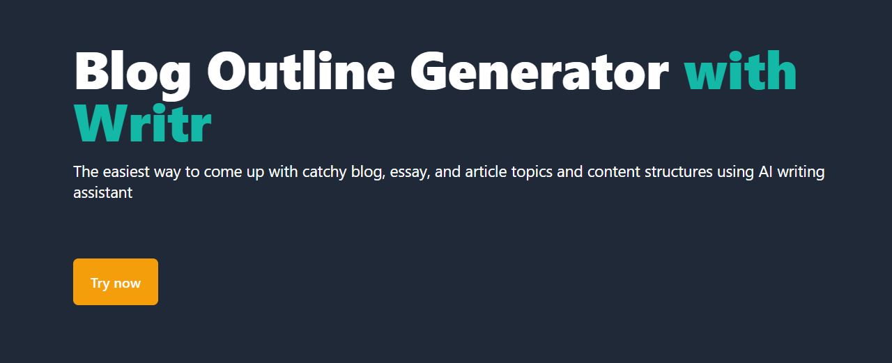 Writr-website-interface