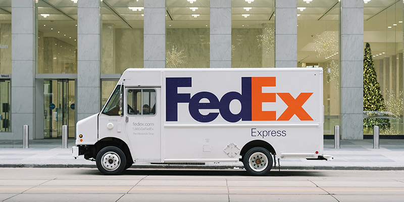 FedEx kamyon