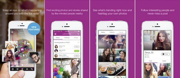 Exemples de captures d'écran de l'App Store