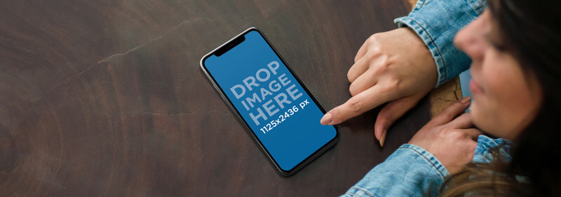 maquete do iphone-x-template