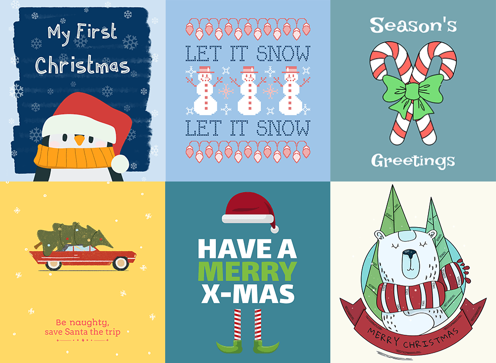 Modelos de Design de Camisetas de Natal