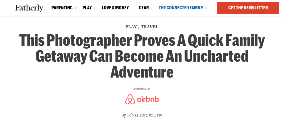 AirBnB'yi içeren baba makalesi