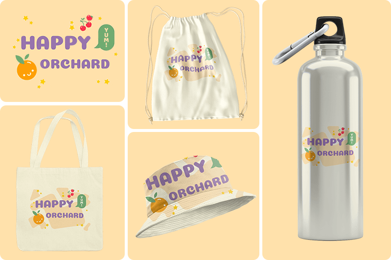Promosyon Ürünleri Üzerine Basılan Orchard Logosu
