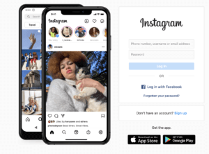 Instagram Giriş Sayfası Ekran Görüntüsü