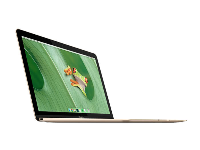 Macbook Altın Mockup Kopyası