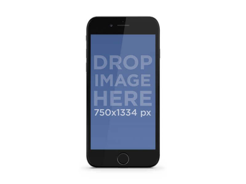 Model negru transparent pentru iPhone