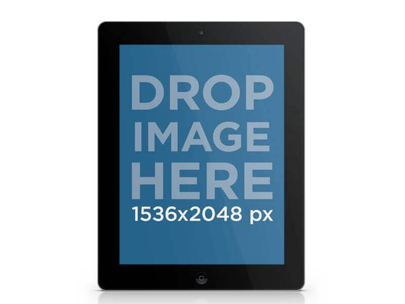 Model negru transparent pentru iPad