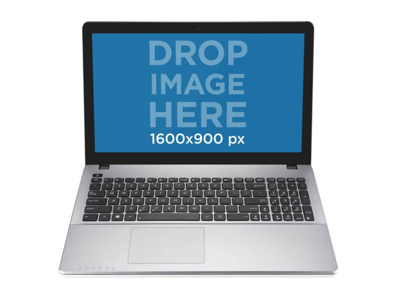 Pc Png Machetă De Laptop Argintiu Pe Fundal Transparent