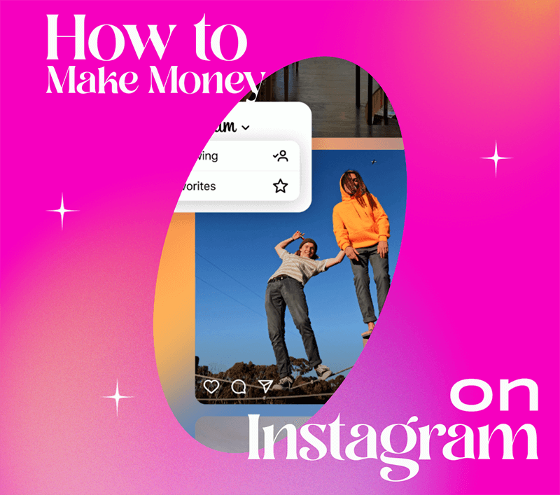 フェミニストのテーマとグラデーションの背景を備えた Instagram 投稿デザイン テンプレート
