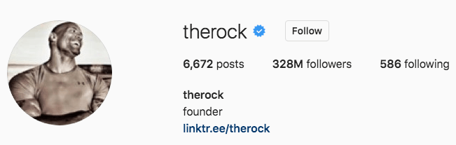 ザ・ロック インスタグラム