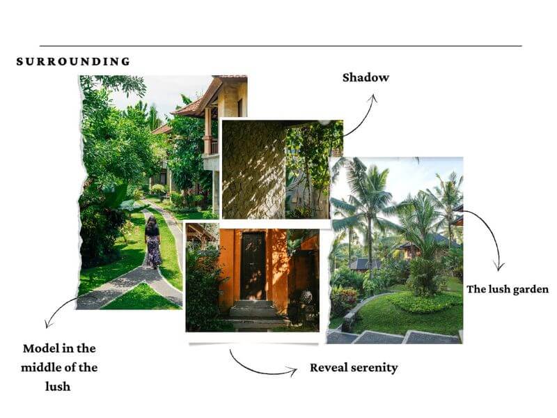 BehanceのAriska Paramithaによるホテルの写真のためのムードボードのアイデア
