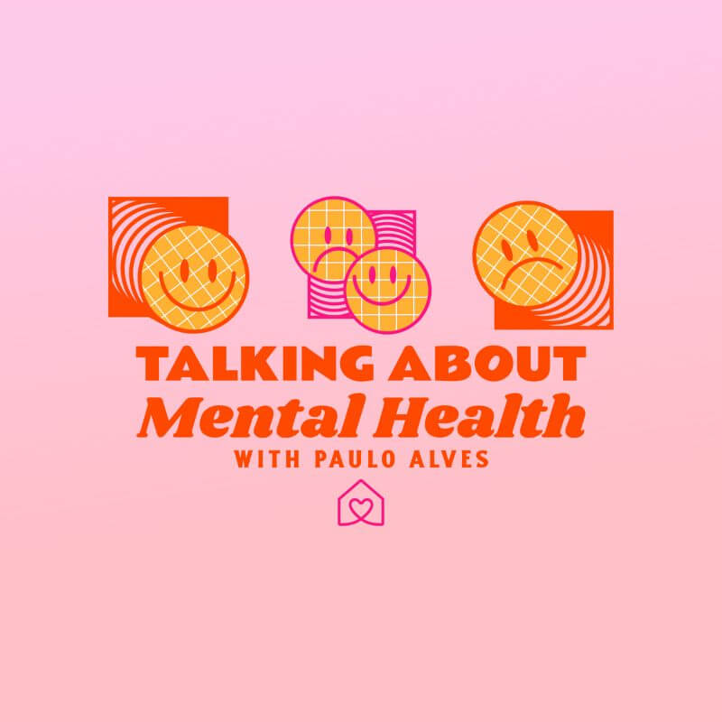 Generatore di copertine di podcast per una conversazione sulla salute mentale