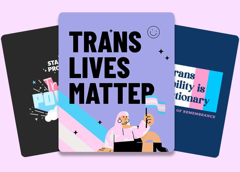 Modele pentru Ziua Comemorarii Transgenderilor