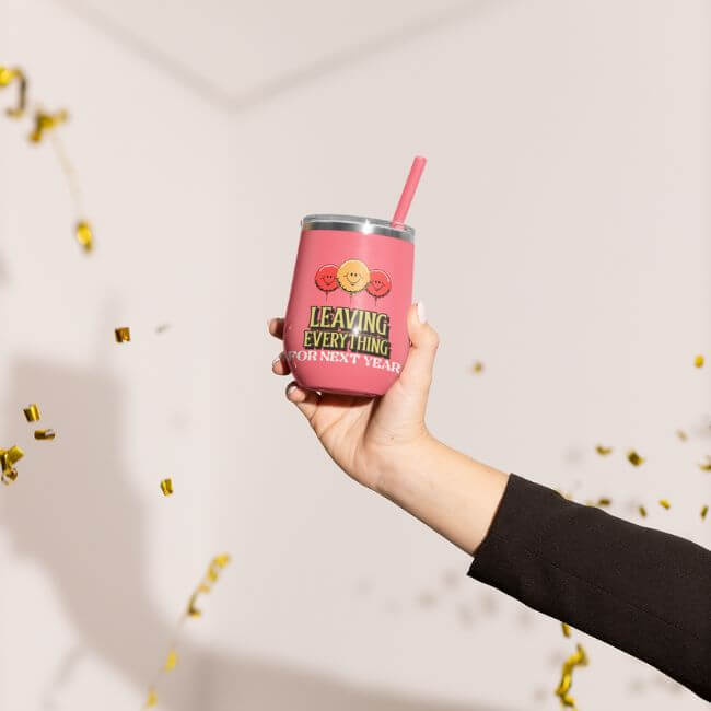 Chill Wine Tumbler de Printify And Placeit