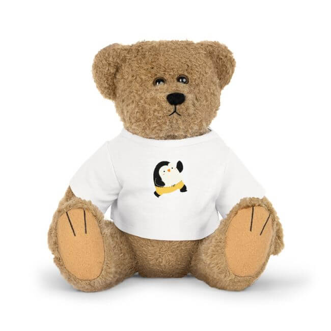 Jucărie de plus cu un tricou