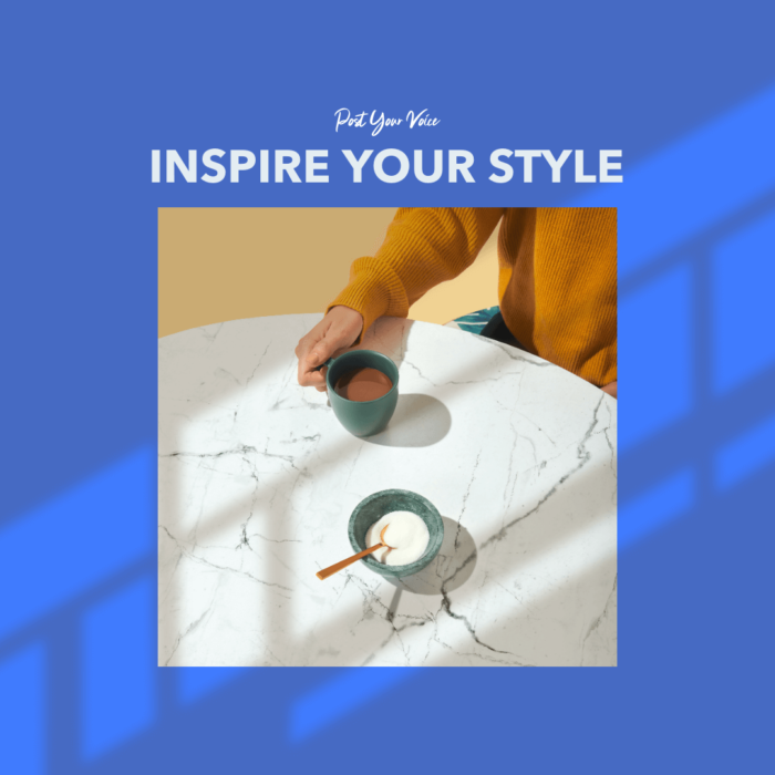 Modèle de publication Instagram moderne pour une nouvelle publication de collection avec une image carrée