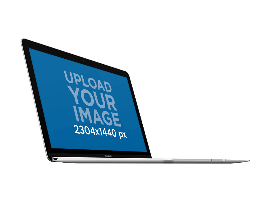 Macbook lato mockup