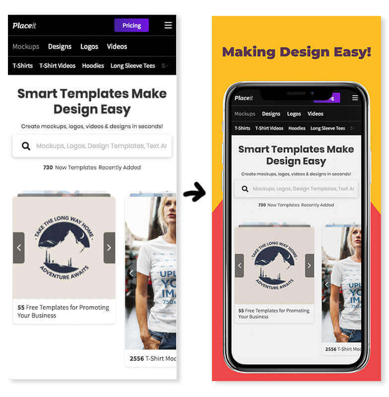 Generatore di schermate Ios con un Iphone Xs Max con uno sfondo personalizzabile