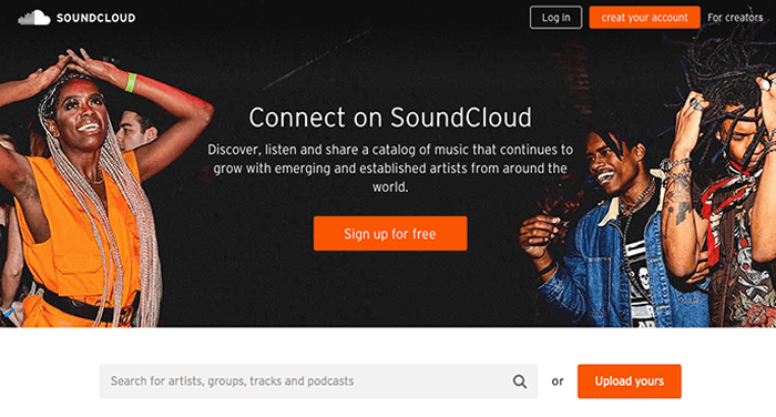 Souncloud 說唱音樂平台