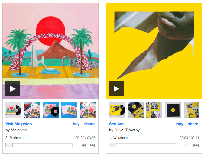 Bandcamp Merch-音樂平台
