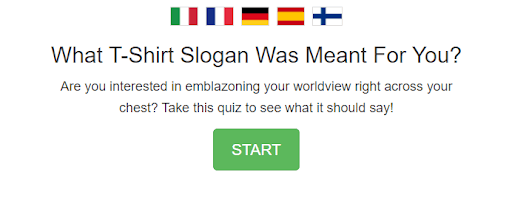 Welches T-Shirt sind Sie