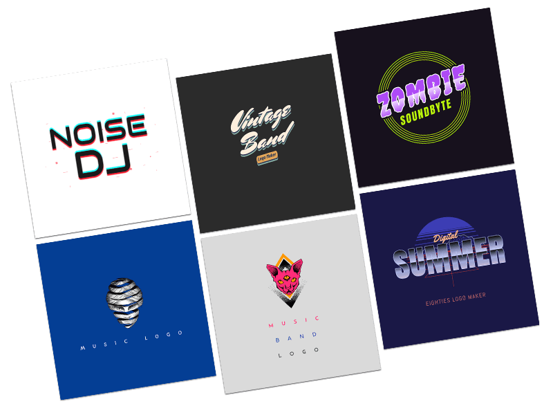 Band-Logo-Maker-Vorlagen
