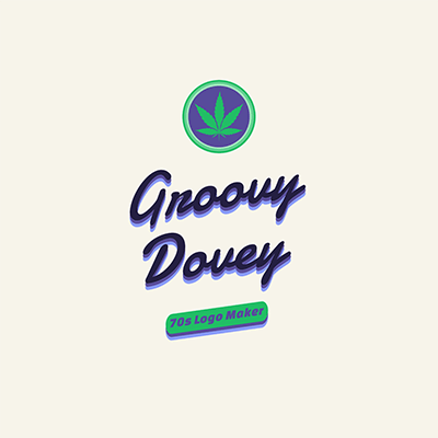 帶有大麻圖案的 70 S 徽標製作器