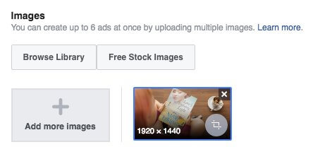 Facebook 廣告指南：圖片