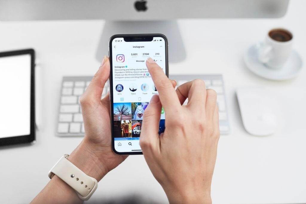 Instagram-Werbung