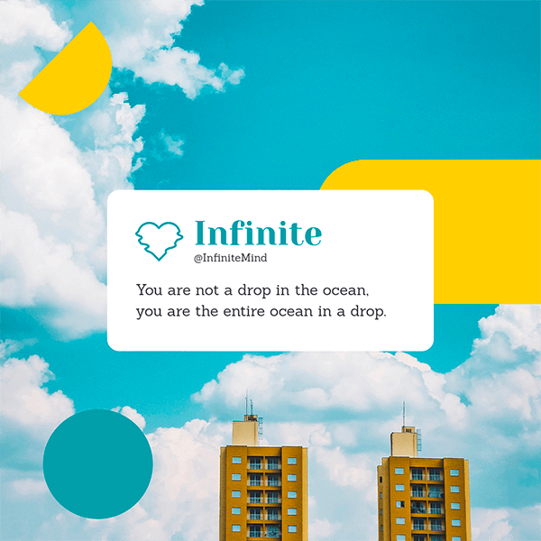 Creatore di post motivazionali su Instagram con un design minimale