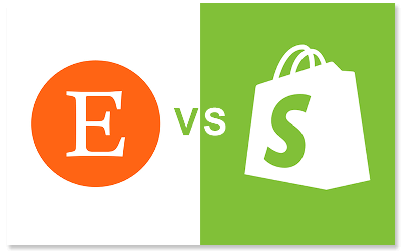 Okładka Shopify vs Etsy