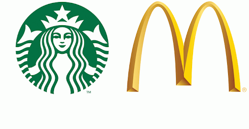 スターバックス マクドナルド