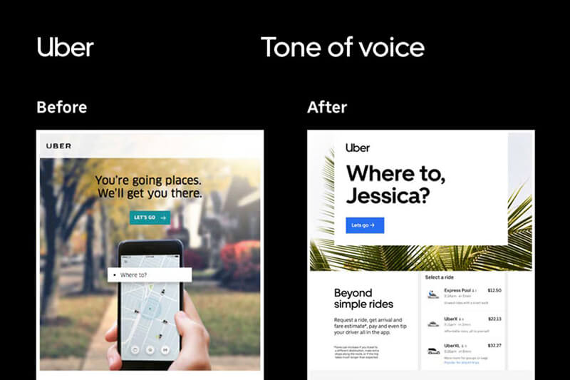 Uber Voice ブランド