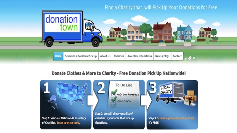 โฮมเพจ Donation Town