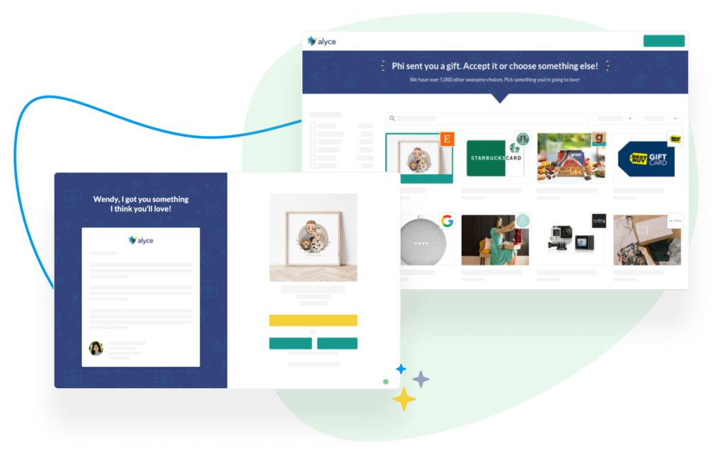 Alyce Activate - Solución de obsequios corporativos para especialistas en marketing