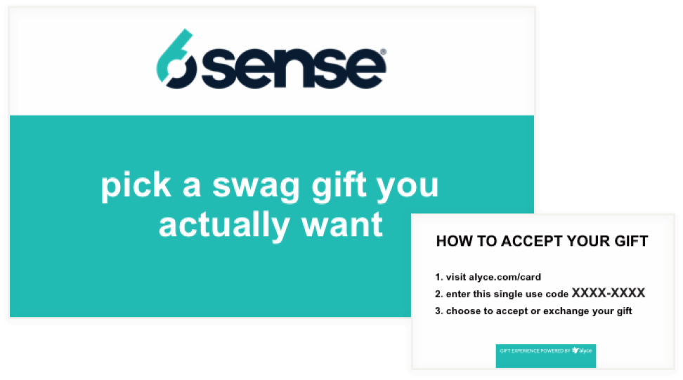 ตัวอย่างการ์ด Swag Select - Alyce & 6sense
