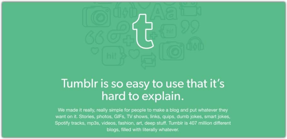 tumblr 免費博客平台