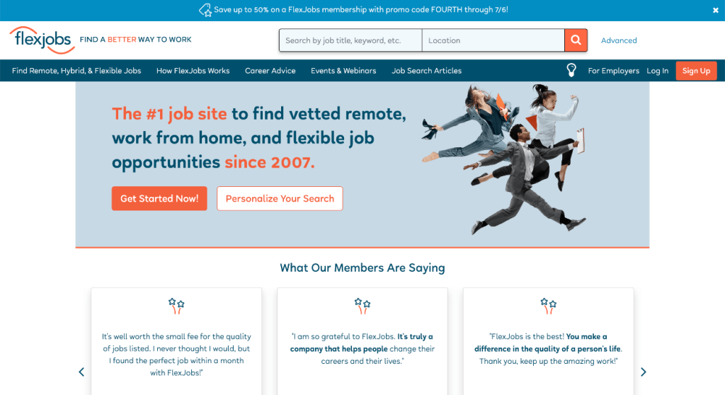 flexjobs 自由職業