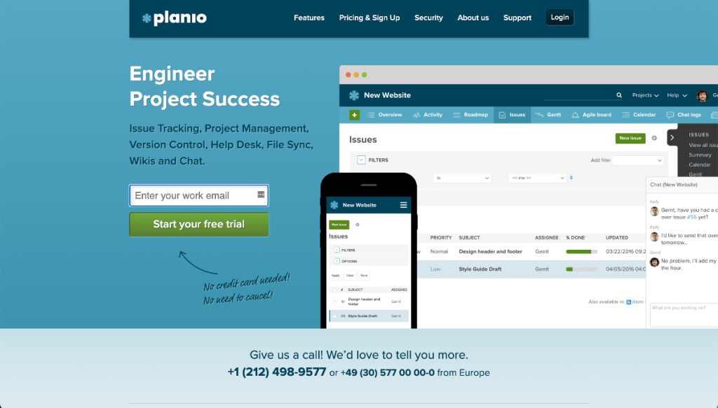 software di progetto plan.io