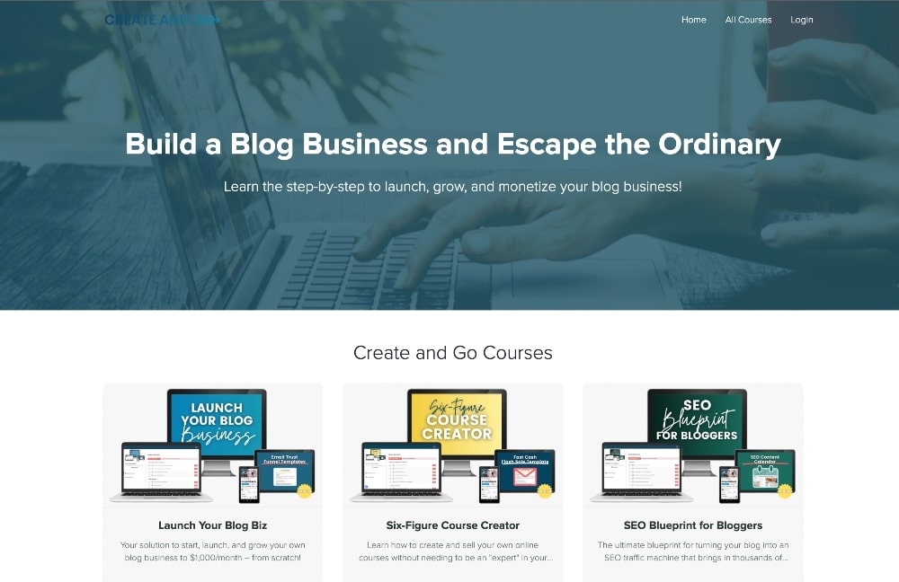 creare e andare a corsi di blogging