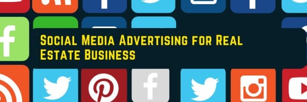 Social Media Advertising options for Real Estate Business-600x200