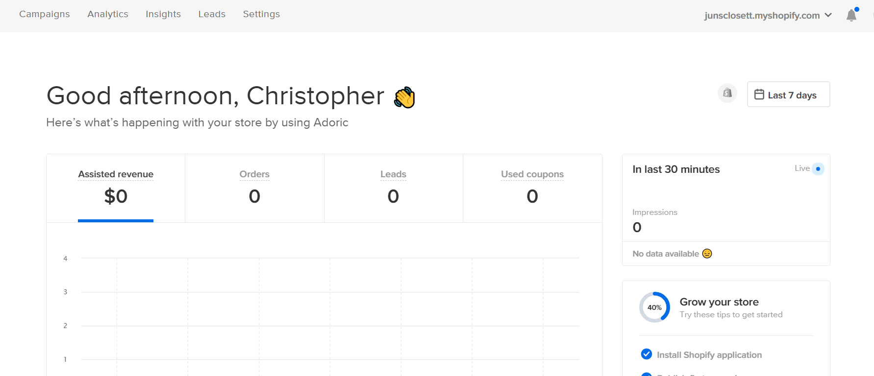 Adoric Shopify 应用