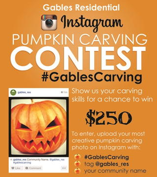Exemple d'offre spéciale Instagram de Gables Residential