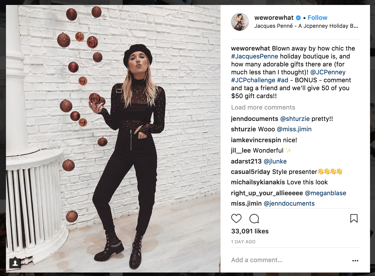 Conteúdo de marca do Instagram
